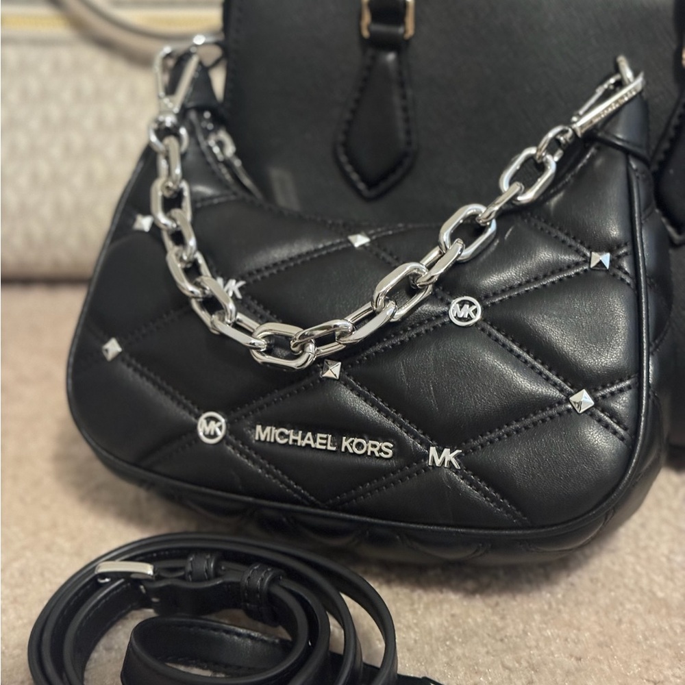 Michael Kors Black Cora Mini